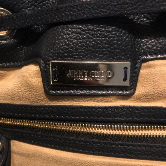 Jimmy choo suede and fur bag - Picture 6 of 9